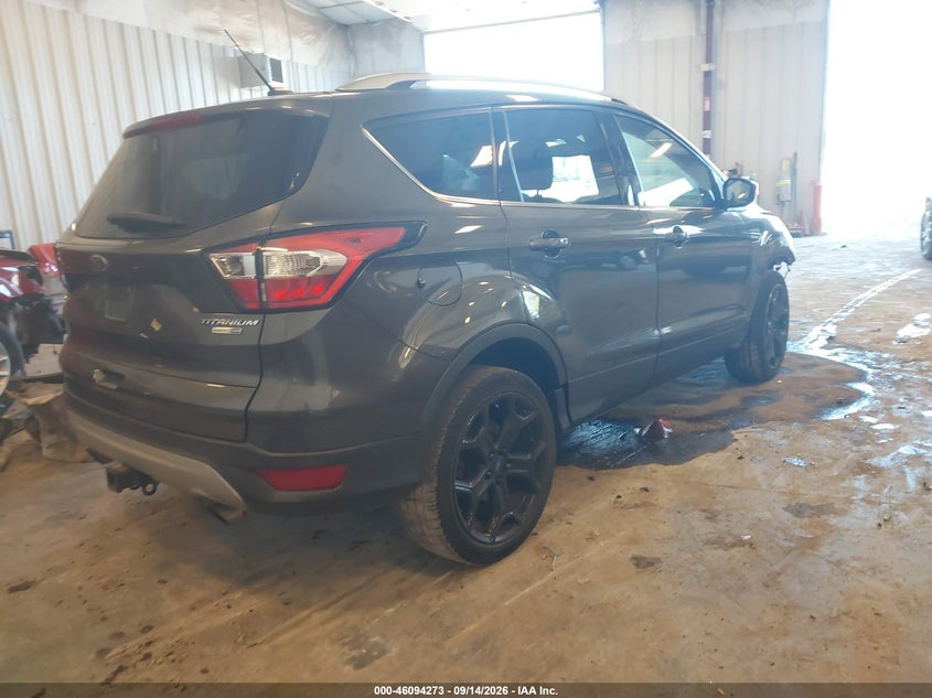Vin: 1fmcu9j99hue79182, lot: 46593880, ford escape titanium 20174