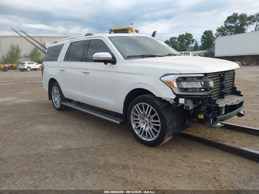 Vin: 1fmjk1m82rea18418, lot: 46593906, ford expedition platinum max 20241