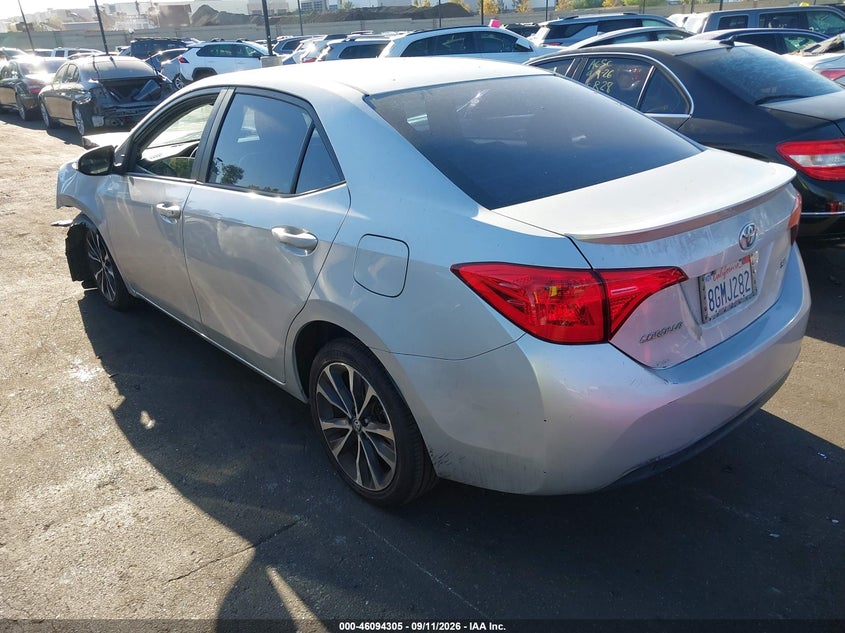 Vin: 2t1burhe9kc140302, lot: 46593912, toyota corolla se 20193