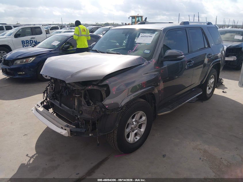 Vin: jtezu5jr6k5202932, lot: 46593913, toyota 4runner sr5 premium 20192