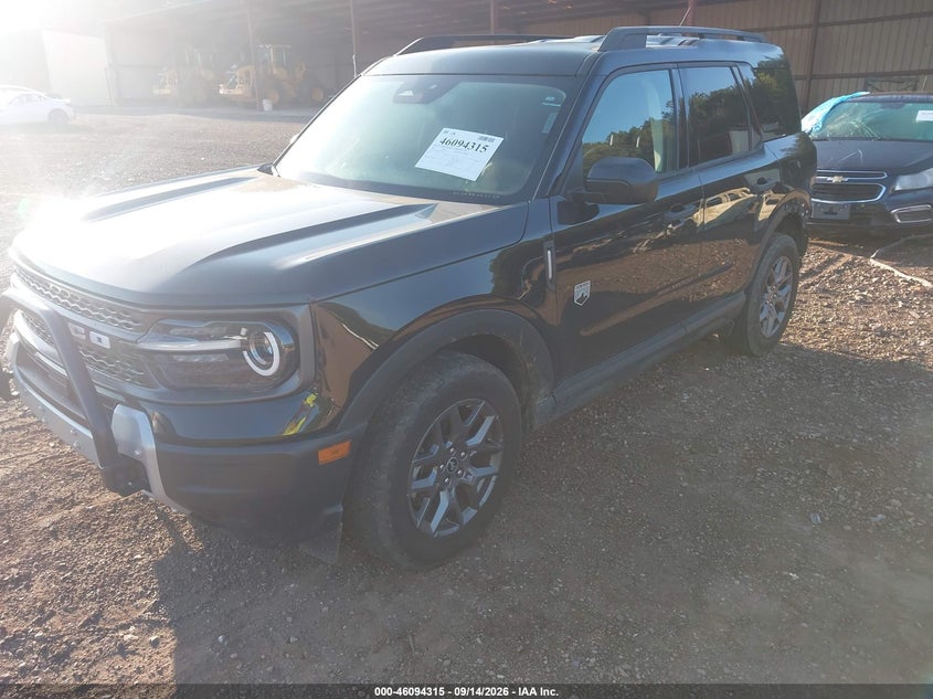 Vin: 3fmcr9bnxsre17592, lot: 46593922, ford bronco sport big bend 20252