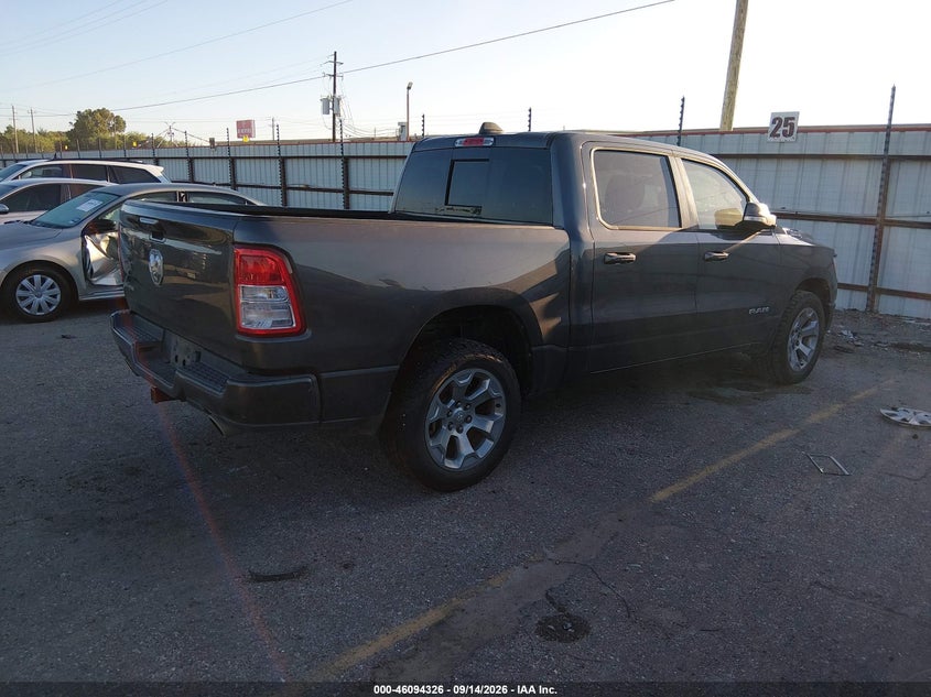Vin: 1c6rreft2ln180110, lot: 46593933, ram 1500 lone star  4x2 5'7 box 20204