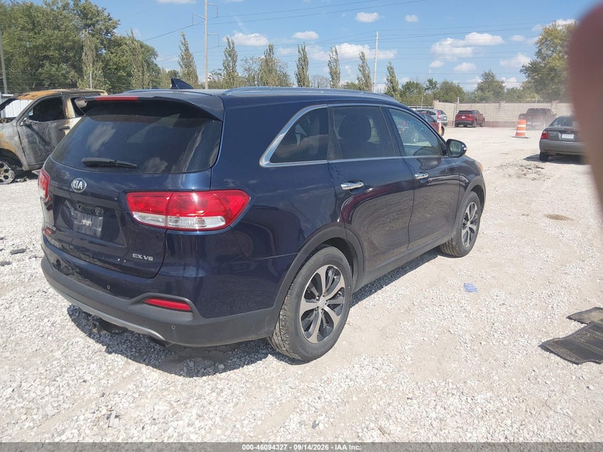 Vin: 5xyph4a57gg071905, lot: 46593934, kia sorento 3.3l ex 20164