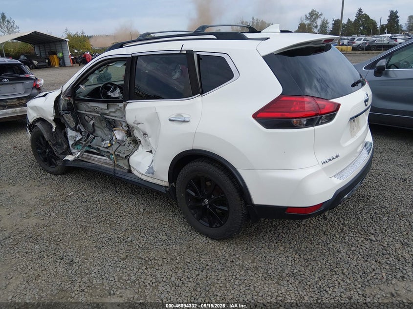 Vin: 5n1at2mt1hc865920, lot: 46593939, nissan rogue sv 20173