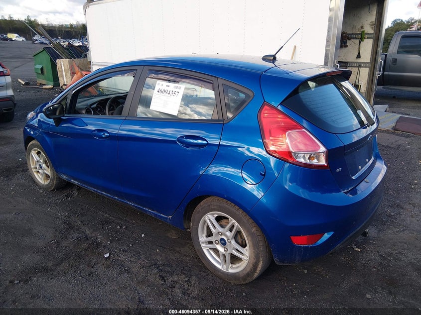 Vin: 3fadp4ej4km108083, lot: 46593964, ford fiesta se 20193