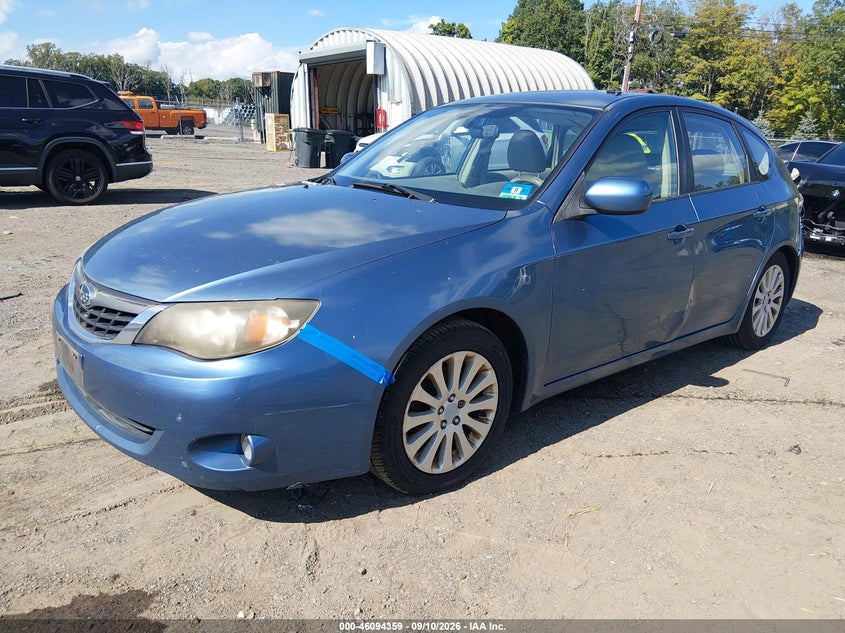 2008 SUBARU IMPREZA auction photo 2