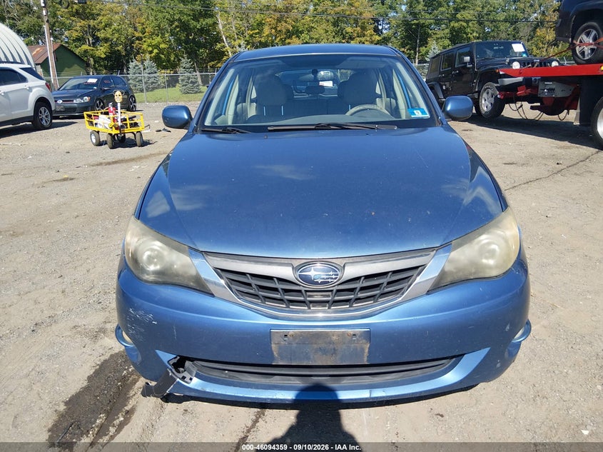 2008 SUBARU IMPREZA auction photo 6