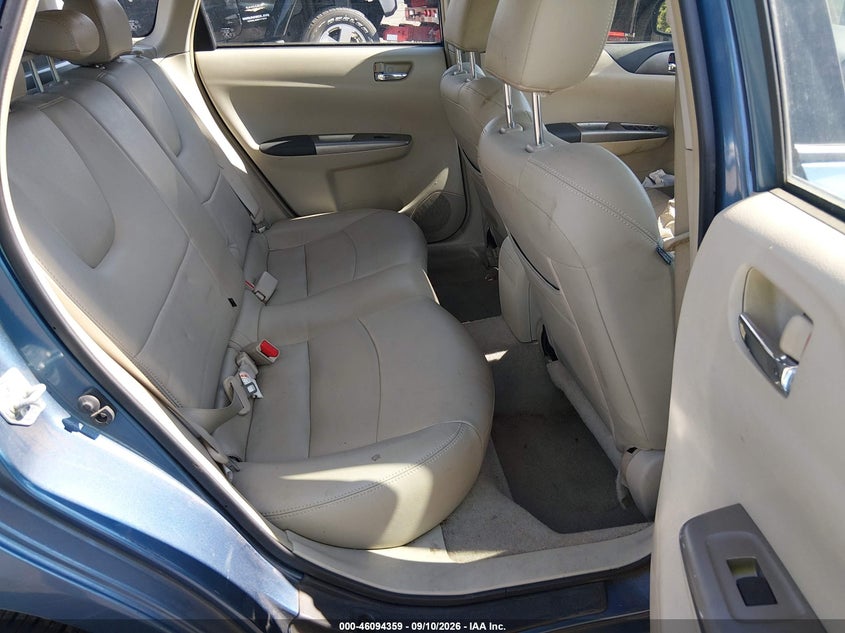 2008 SUBARU IMPREZA auction photo 8