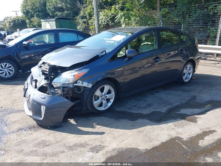 2015 Toyota Prius, Удар спереди, IAAI, VIN JTDKN3DU7F1892100 — фото 2