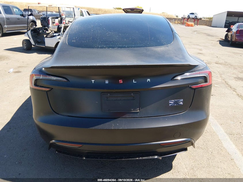 2024 Tesla Model 3 (VIN: 5YJ3E1ET8RF846866)