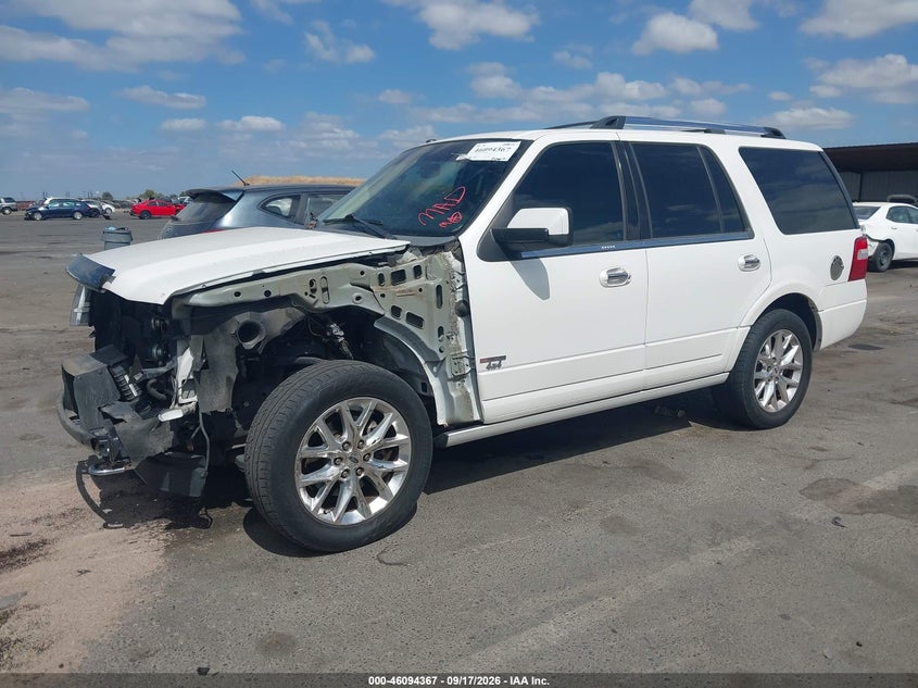 Vin: 1fmju2at9fef10142, lot: 46593974, ford expedition limited 20152