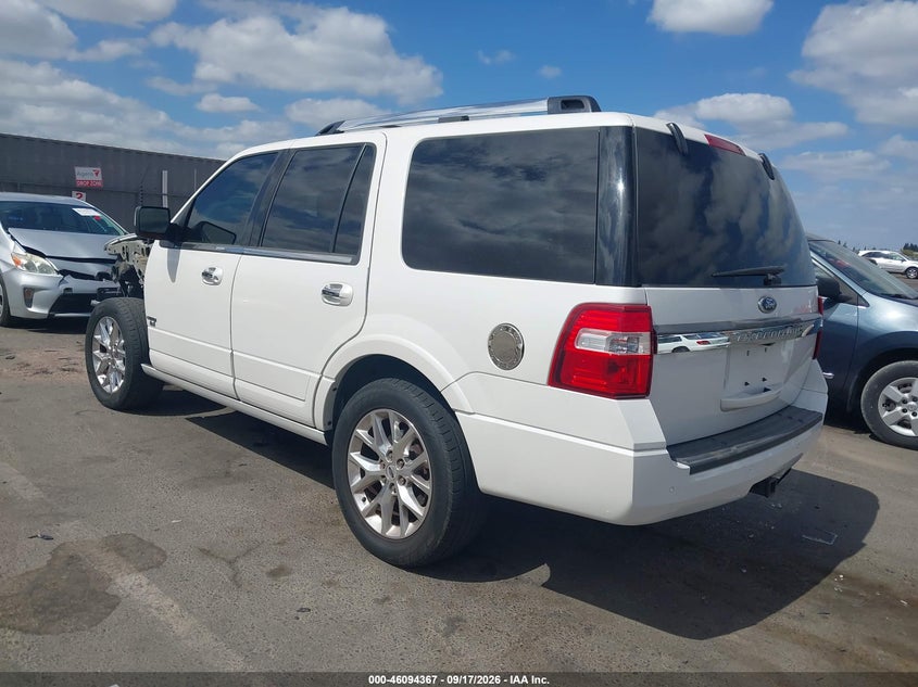 Vin: 1fmju2at9fef10142, lot: 46593974, ford expedition limited 20153