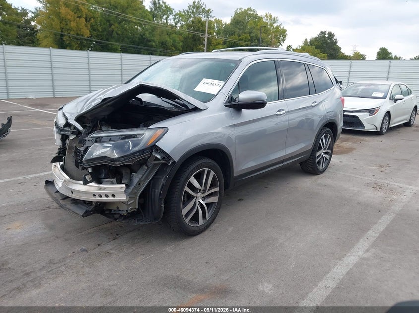 Vin: 5fnyf5h90hb008095, lot: 46593981, honda pilot touring 20172