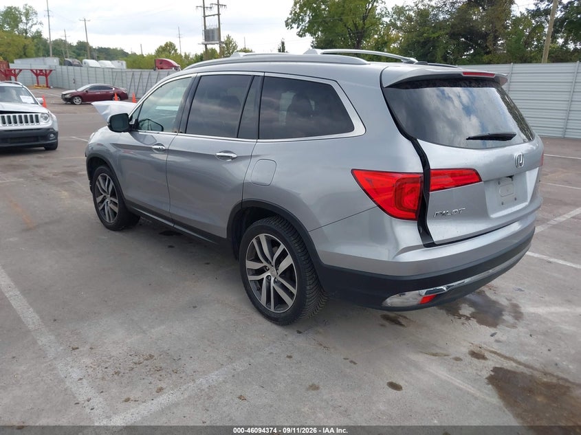 Vin: 5fnyf5h90hb008095, lot: 46593981, honda pilot touring 20173