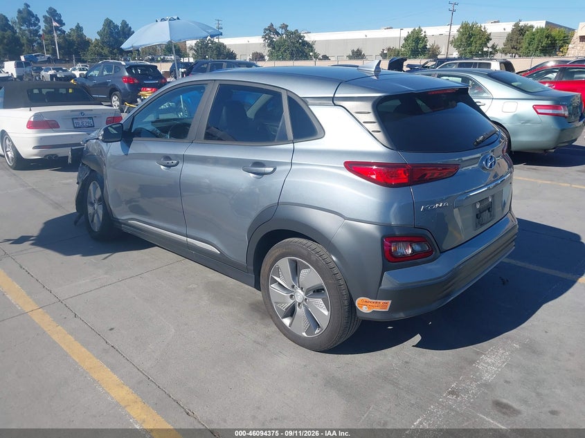 Vin: km8k33ag4lu059994, lot: 46593982, hyundai kona electric limited 20203