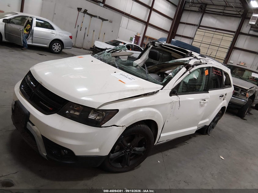 2018 Dodge Journey, Переворот, IAAI, VIN 3C4PDDGG7JT477820 — фото 2