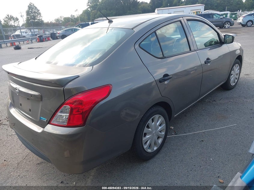Vin: 3n1cn7ap7gl902051, lot: 46593990, nissan versa 1.6 s+ 20164