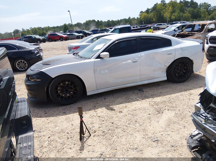 Vin: 2c3cdxgj1jh185038, lot: 46594003, dodge charger r/t scat pack rwd 20182
