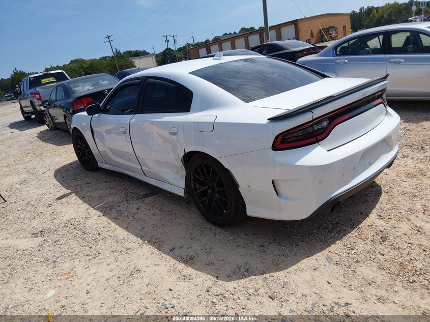 Vin: 2c3cdxgj1jh185038, lot: 46594003, dodge charger r/t scat pack rwd 20183
