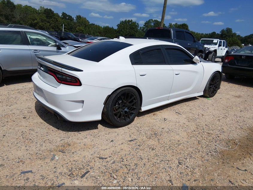Vin: 2c3cdxgj1jh185038, lot: 46594003, dodge charger r/t scat pack rwd 20184