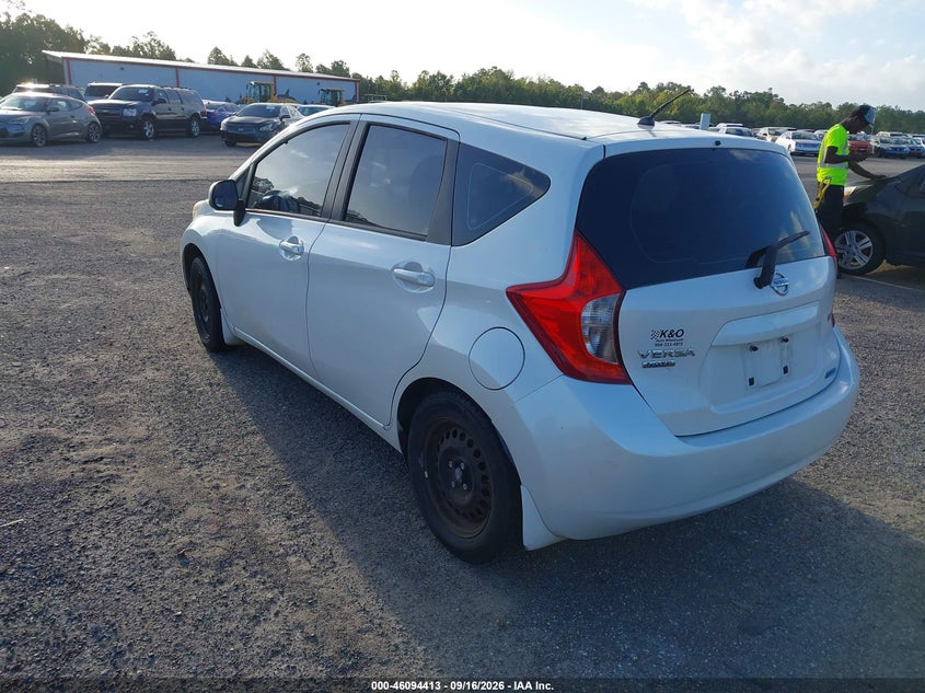 Vin: 3n1ce2cp0el374057, lot: 46594020, nissan versa note sv 20143