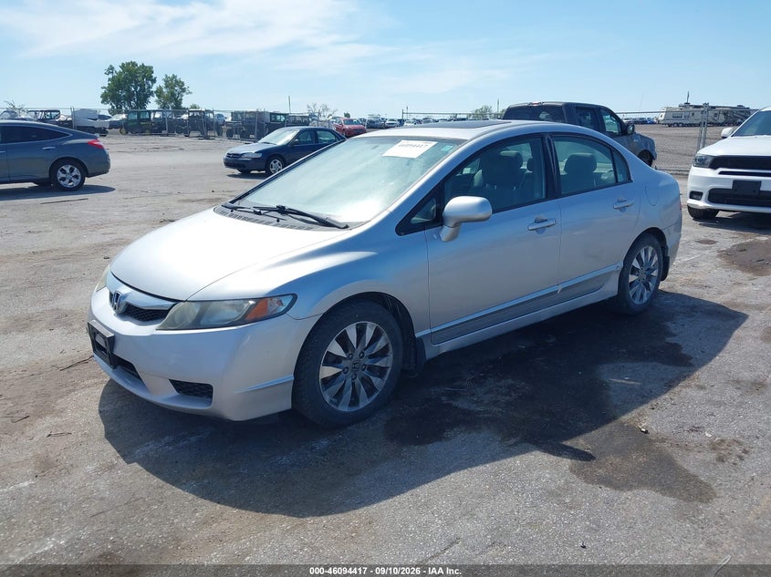 2011 Honda Civic, Обычный износ, IAAI, VIN 2HGFA1F86BH545503 — фото 2