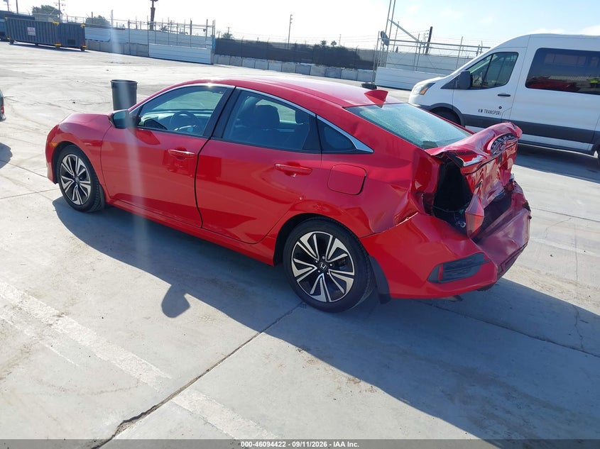 Vin: 2hgfc1f30gh632805, lot: 46594029, honda civic ex-t 20163