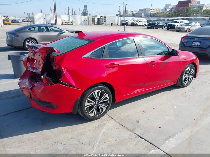 Vin: 2hgfc1f30gh632805, lot: 46594029, honda civic ex-t 20164