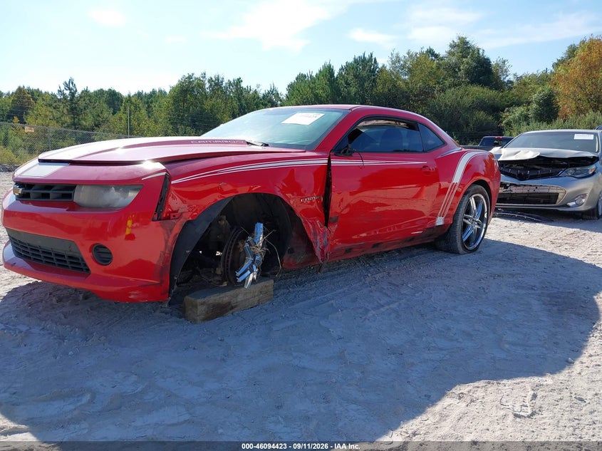 Vin: 2g1fa1e35e9291326, lot: 46594030, chevrolet camaro 2ls 20142