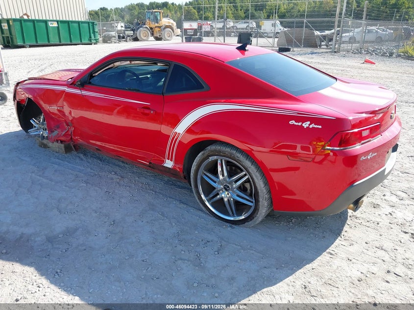 Vin: 2g1fa1e35e9291326, lot: 46594030, chevrolet camaro 2ls 20143