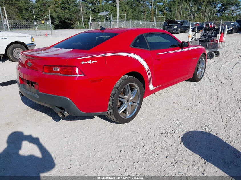 Vin: 2g1fa1e35e9291326, lot: 46594030, chevrolet camaro 2ls 20144