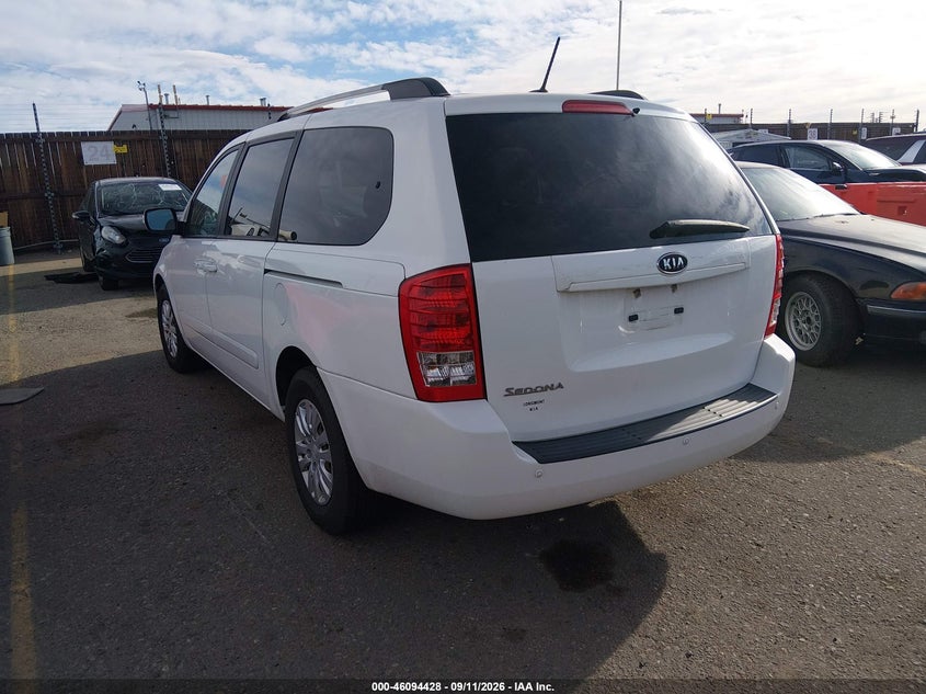 Vin: kndmg4c78c6466760, lot: 46594035, kia sedona lx 20123