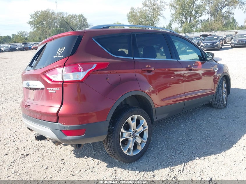 Vin: 1fmcu9j98fuc33964, lot: 46594048, ford escape titanium 20154
