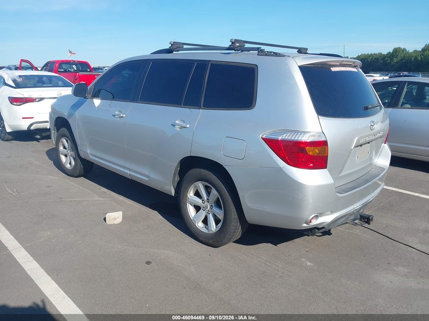 Vin: 5tdza3eh3as006278, lot: 46594076, toyota highlander 20103