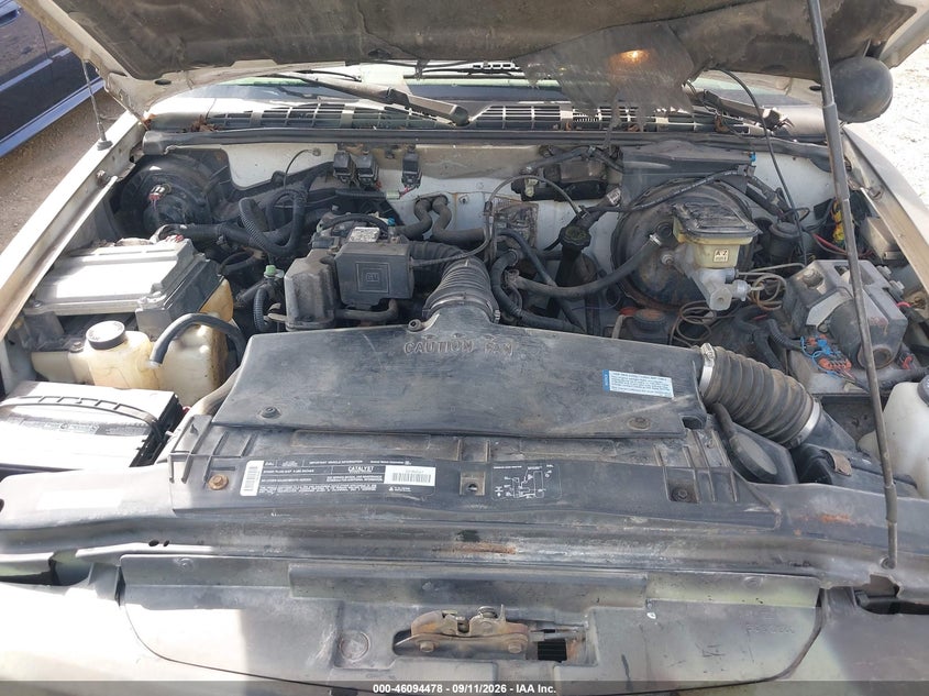 CHEVROLET S TRUCK 1996 VIN 1GCCS1446TK215997