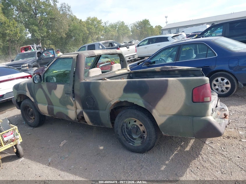 CHEVROLET S TRUCK 1996 VIN 1GCCS1446TK215997