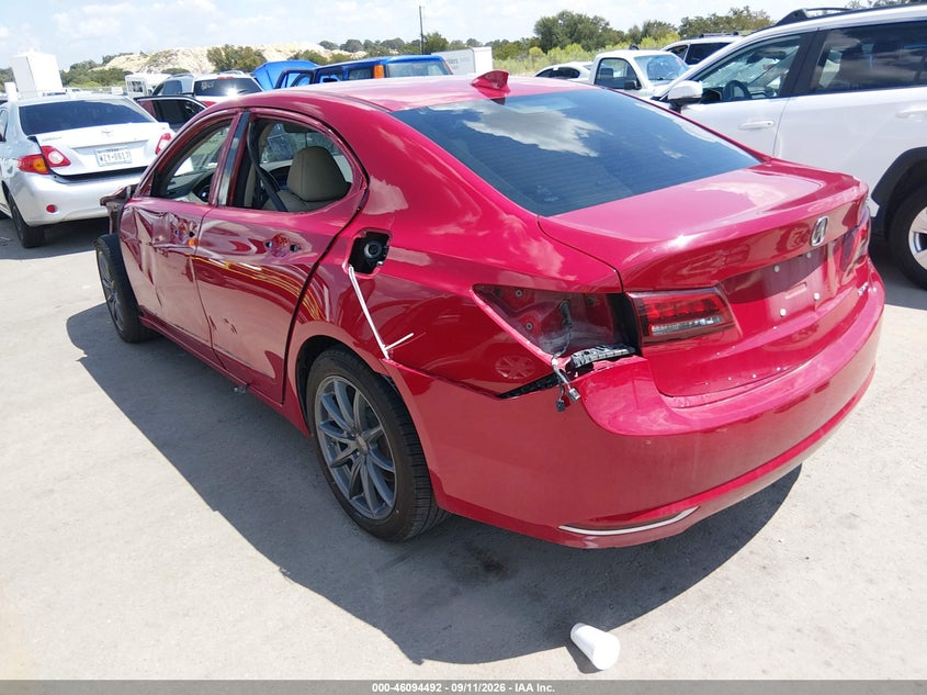 Vin: 19uub3f5xha001678, lot: 46594099, acura tlx technology package 20173