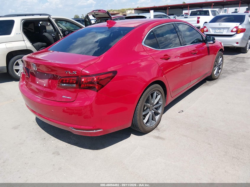 Vin: 19uub3f5xha001678, lot: 46594099, acura tlx technology package 20174