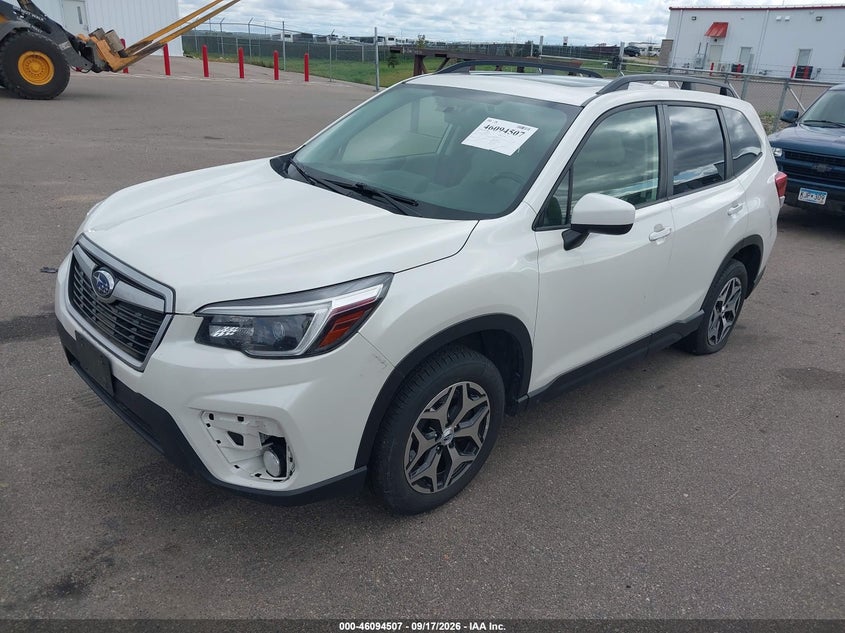 Vin: jf2skajc3mh534135, lot: 46594114, subaru forester premium 20212