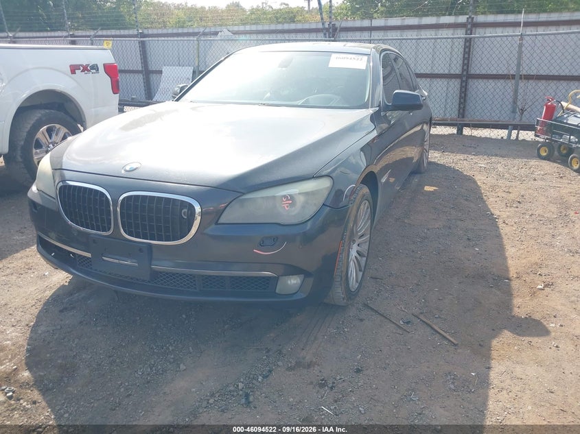 Vin: wbakb8c55acy62801, lot: 46594128, bmw 750li 20102