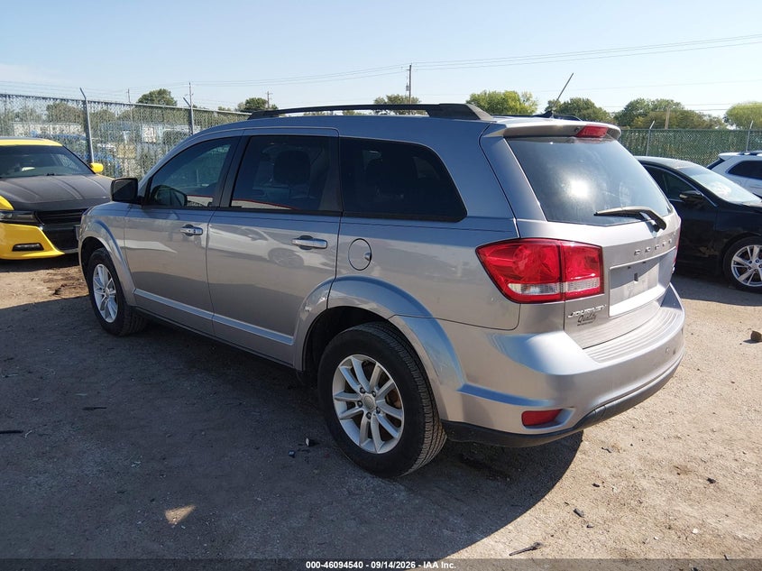 Vin: 3c4pdcbbxft709100, lot: 46594147, dodge journey sxt 20153