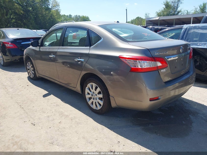 2015 NISSAN SENTRA auction photo 3