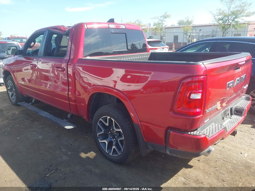 Vin: 1c6srfjp2tn340830, lot: 46594174, ram 1500 laramie  4x4 5'7 box 20263