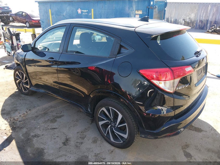 Vin: 3czru6h12kg700509, lot: 46594182, honda hr-v sport 20193