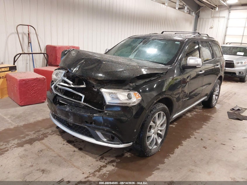 Vin: 1c4rdjeg6jc176980, lot: 46594192, dodge durango citadel anodized platinum awd 20182