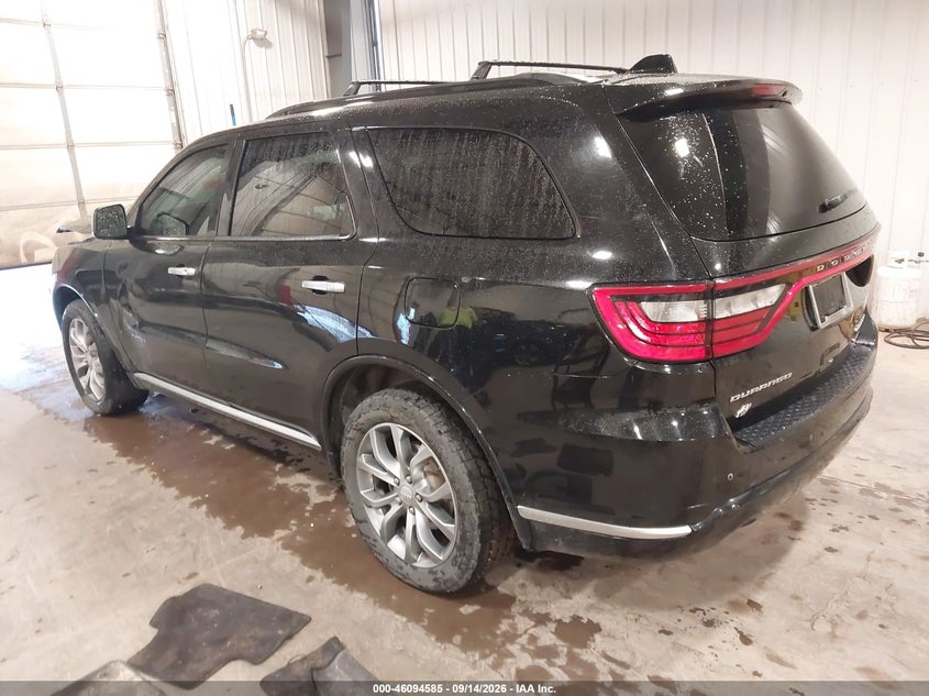 Vin: 1c4rdjeg6jc176980, lot: 46594192, dodge durango citadel anodized platinum awd 20183