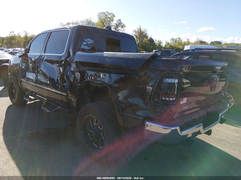 Vin: 1c6srfht3kn714332, lot: 46594198, ram 1500 limited  4x4 5'7 box 20193