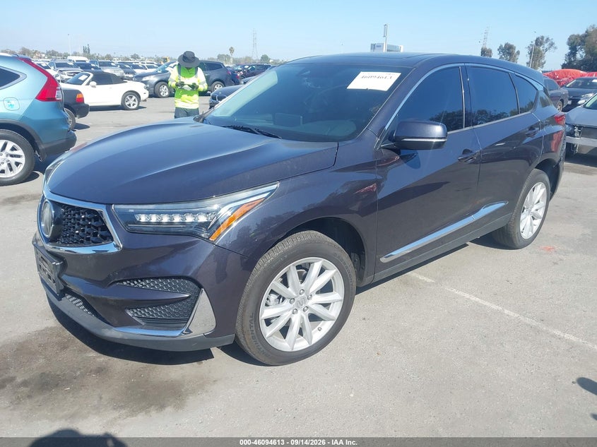 2020 Acura RDX, Rear, IAAI, VIN 5J8TC1H33LL019381 — photo 2