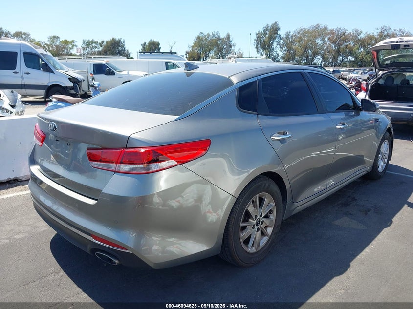 Vin: 5xxgt4l32jg196767, lot: 46594232, kia optima lx 20184