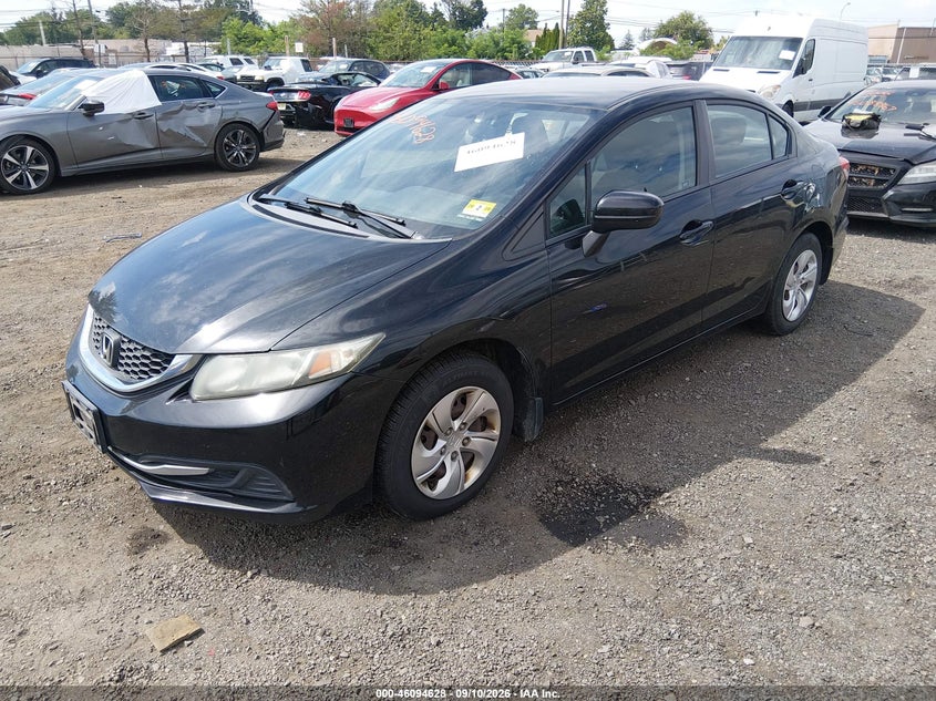 2015 Honda Civic, Normal Wear & Tear, IAAI, VIN 2HGFB2F54FH504088 — photo 2
